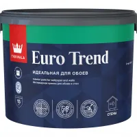 Tikkivala EURO TREND A краска для обоев матовая 9 л