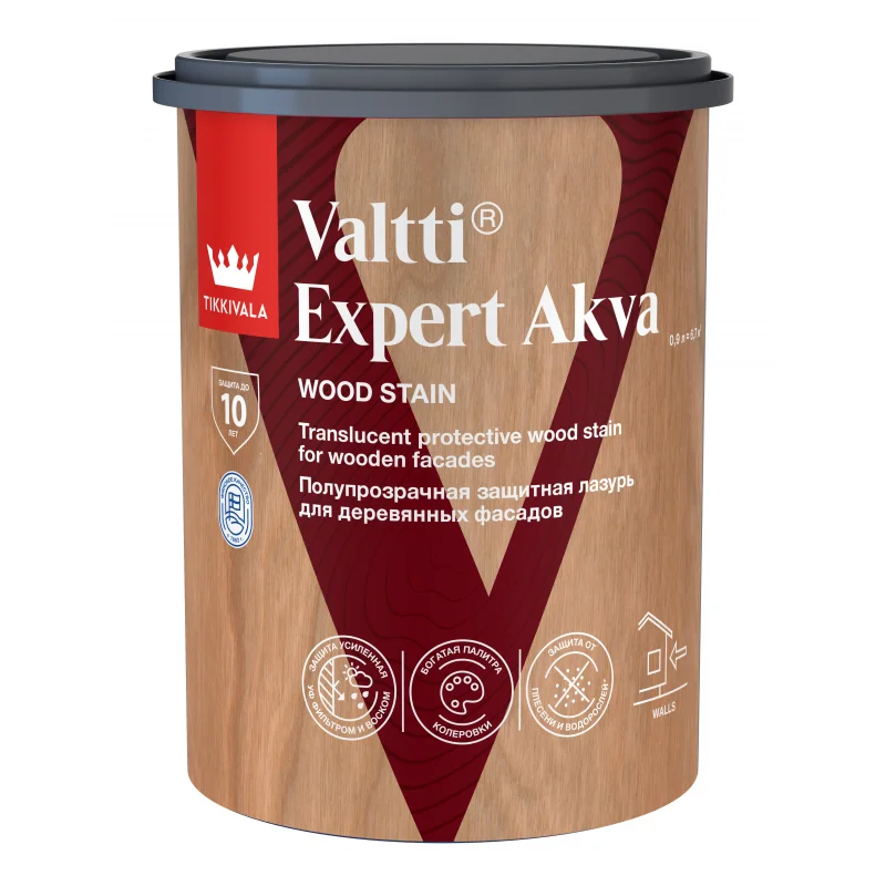 Tikkivala VALTTI EXPERT AKVA антисептик 0,9 л