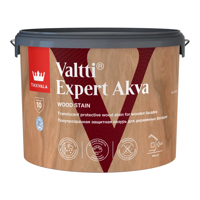 Tikkivala VALTTI EXPERT AKVA антисептик 9 л