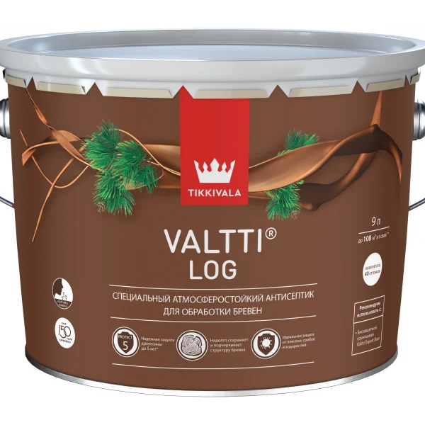 Tikkivala VALTTI  LOG EC антисептик 9 л