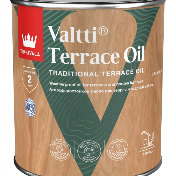 Tikkivala VALTTI TERRACE OIL EC масло для террас 0,9 л