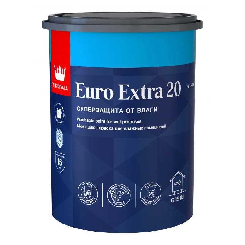 Tikkivala EURO EXTRA 20 A краска 0,9 л