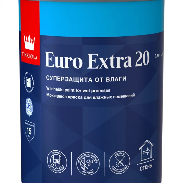 Tikkivala EURO EXTRA 20 A  краска 2,7 л