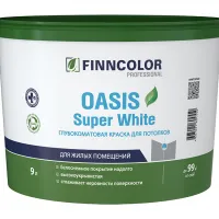 FINNCOLOR OASIS  SUPER WHITE  краска  д/потолков 9 л