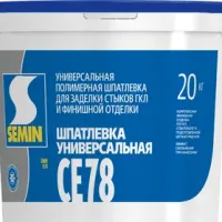 Semin СЕ 78 (универсальная шпатлевка, синяя крышка) 7кг