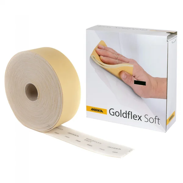 GOLDFLEX-SOFT шлиф бумага для сухой обработки 115*125 мм Р150