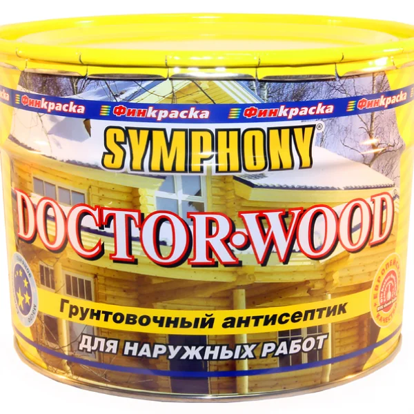 SYMPHONY Антисептик грунтовочный доктор вуд 0,9л