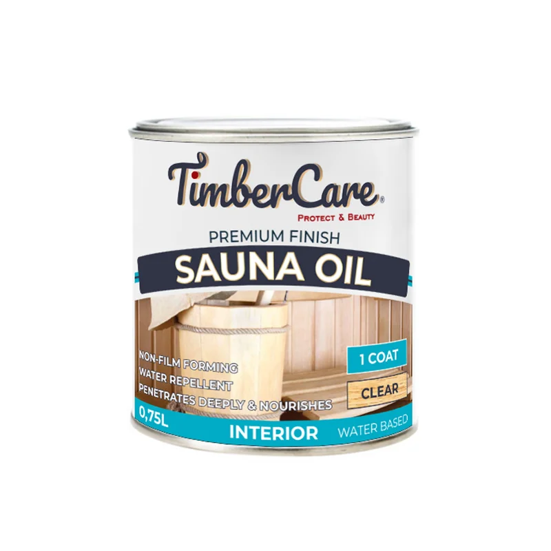350041 Состав для сауны TimberCare Sauna Oil (прозрачный) 0,75 л