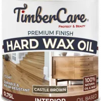 350061 Защитное масло TimberCare Hard Wax Oil (цвет темно-коричневый) 0,75 л