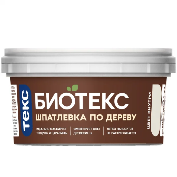 Шпатлевка по дереву ТЕКС Бук 0,25 кг