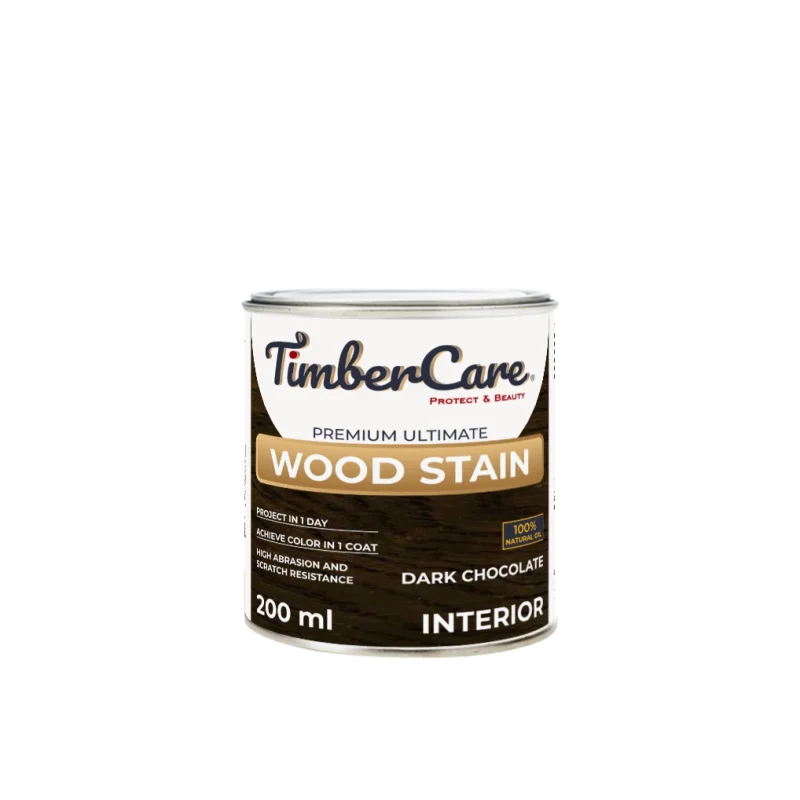 350089 Тонирующее масло TimberCare Wood Stail (цвет темный шоколад) 0,2 л