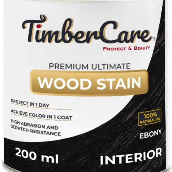 350035 Тонирующее масло TimberCare Wood Stail (цвет эбеновое дерево) 0,2 л