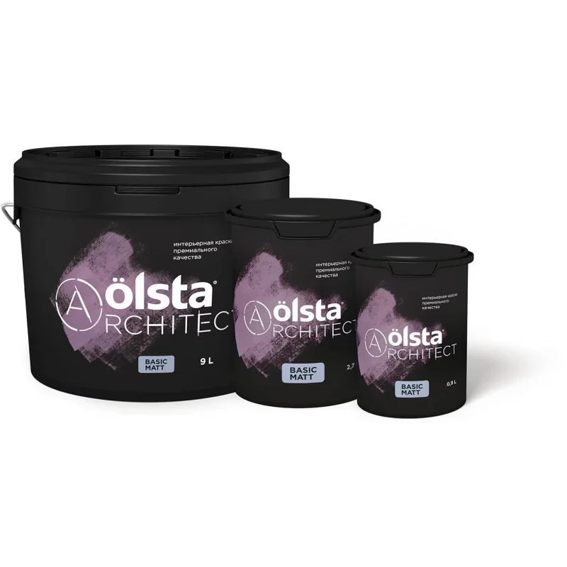 OLSTA ARCHITECT BASIC MATT Краска матовая C 9 л