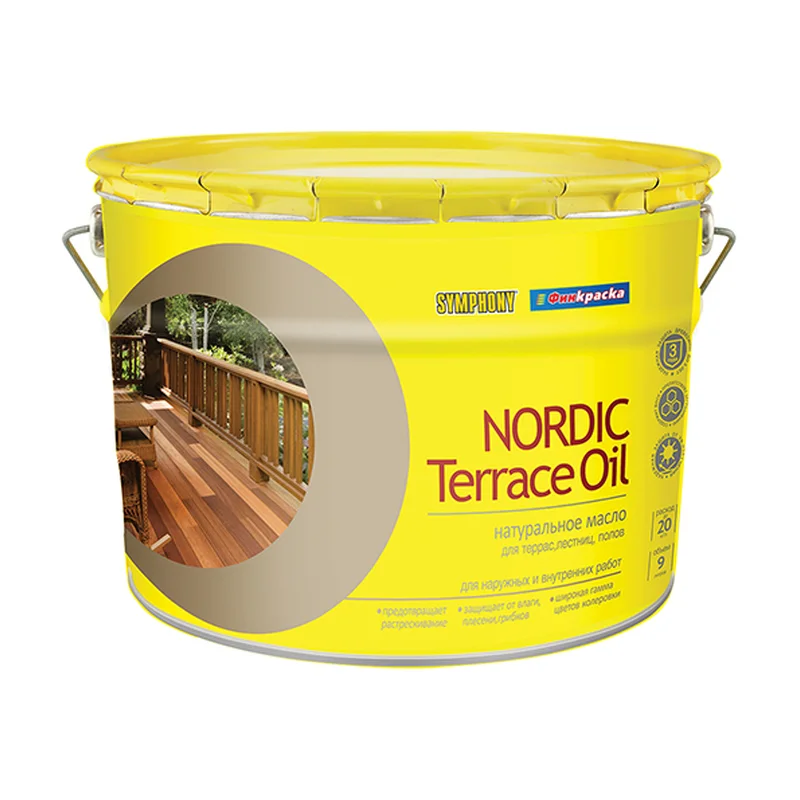 SYMPHONY масло Nordic Terrace Oil 9 л