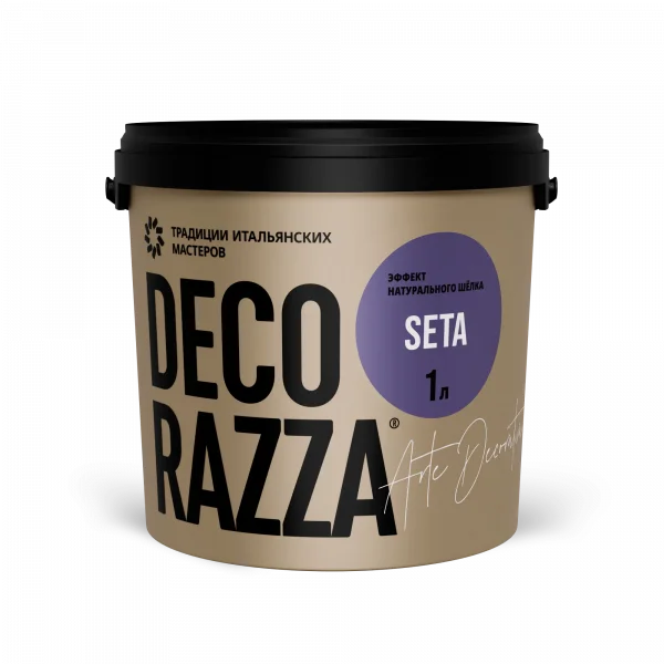 Decorazza Декоративное покрытие Seta Argento ST001, 1 кг